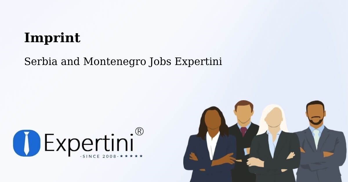 Imprint – Godefroy - Serbia and Montenegro Jobs Expertini